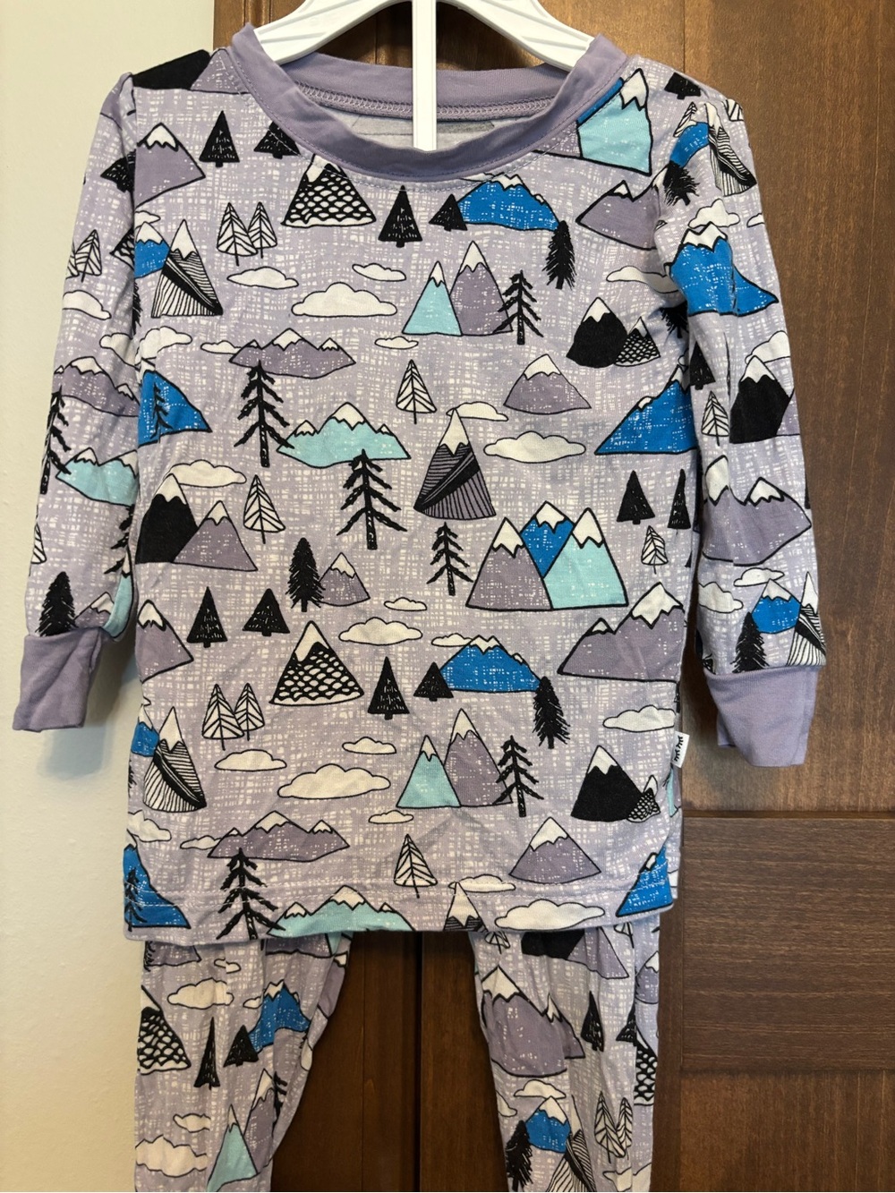 Little Sleepies OG Mountains 2-piece Pajama set